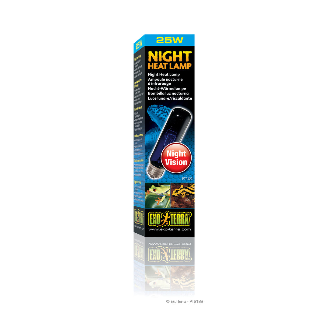 EXO TERRA Ampoule Nocturne 25W Infrarouge T10 pour Reptiles