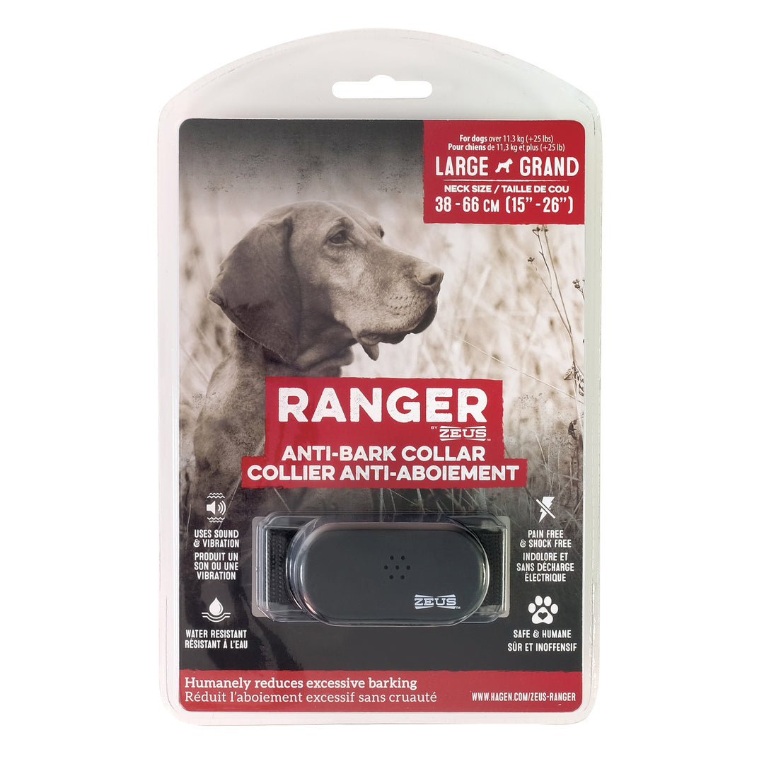 RANGER ZEUS Collier Anti-Aboiement L