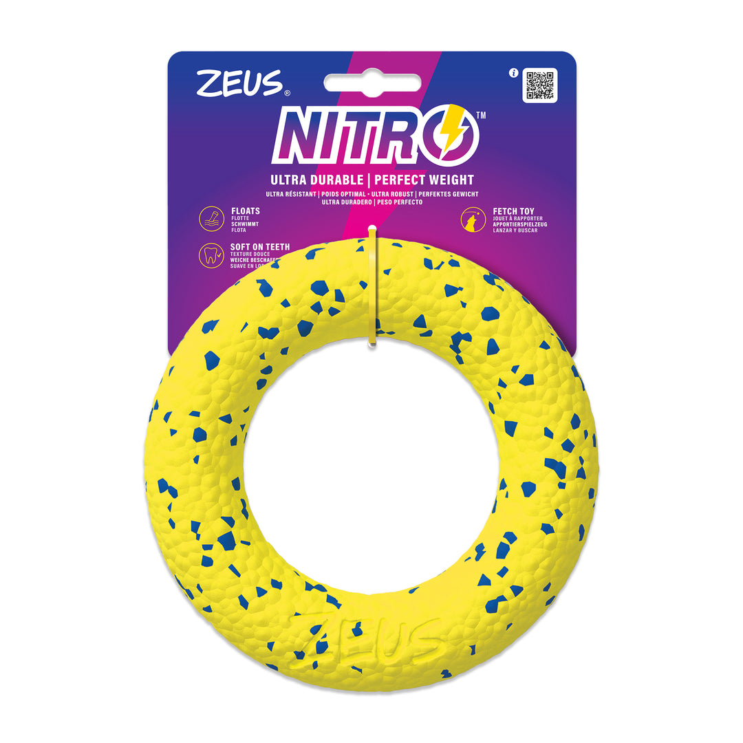 ZEUS NITRO Jouet Chien Anneau 6.3"