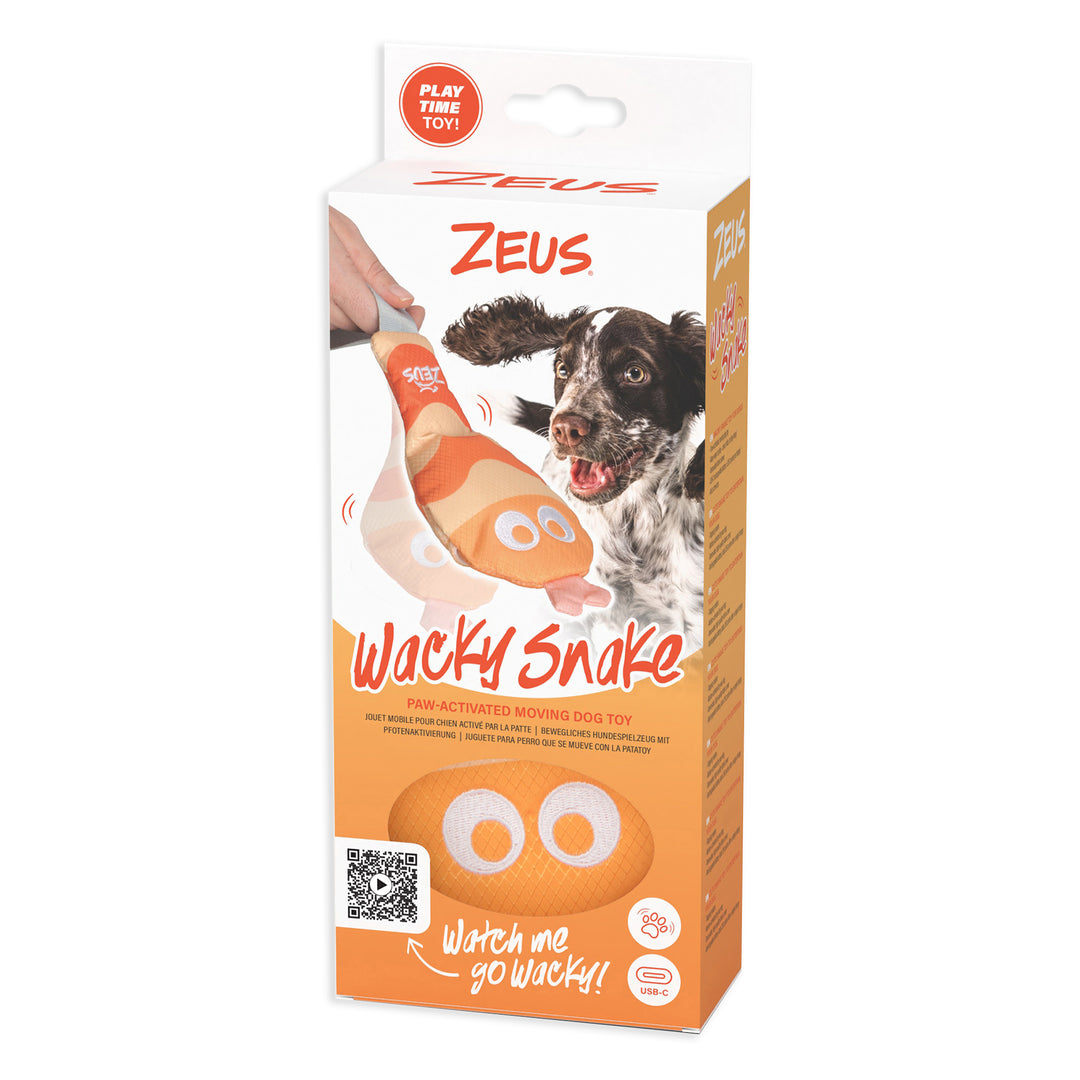 ZEUS Wacky Jouet Chien Serpent