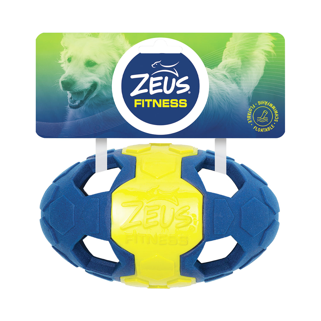 ZEUS FITNESS Jouet Chien Football Flottant 6"