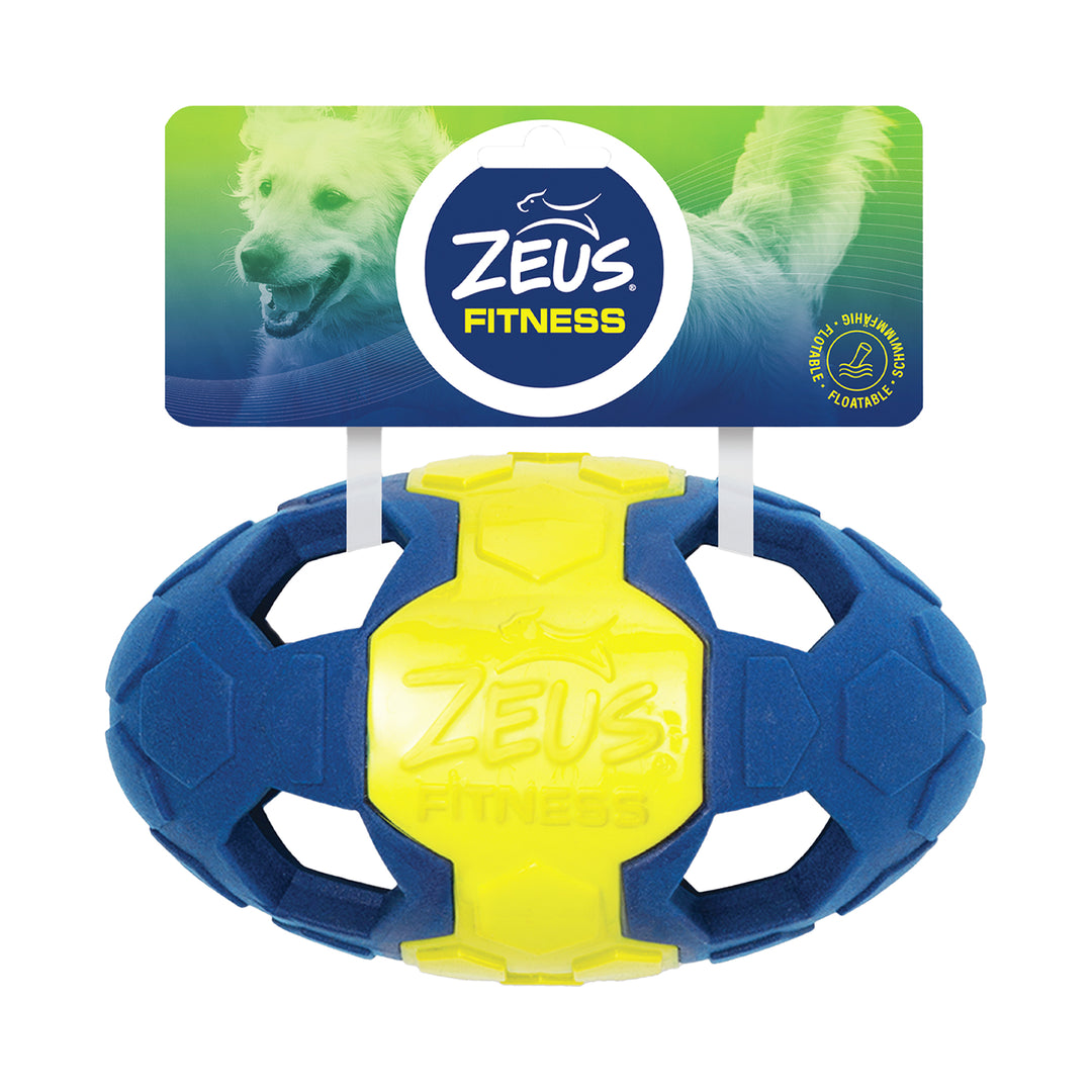 ZEUS FITNESS Jouet Chien Football Flottant 7"