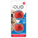 Voir l’image dans la galerie, ZEUS Jouet Chien Balles Duo/Organe Sonore 2.5&quot;

