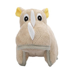 Voir l’image dans la galerie, ZEUS SAFARI Jouet Chien Rhinocéros Beige 6&quot;
