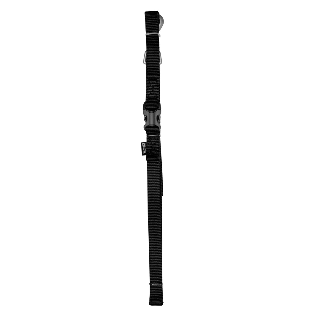 ZEUS Laisse Nylon M 1/2x72" Noire
