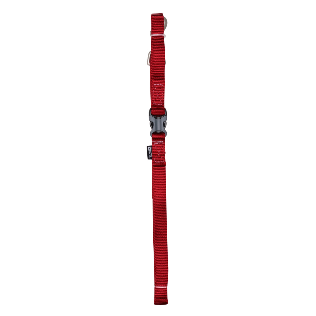 ZEUS Laisse Nylon S 3/8x48" Rouge