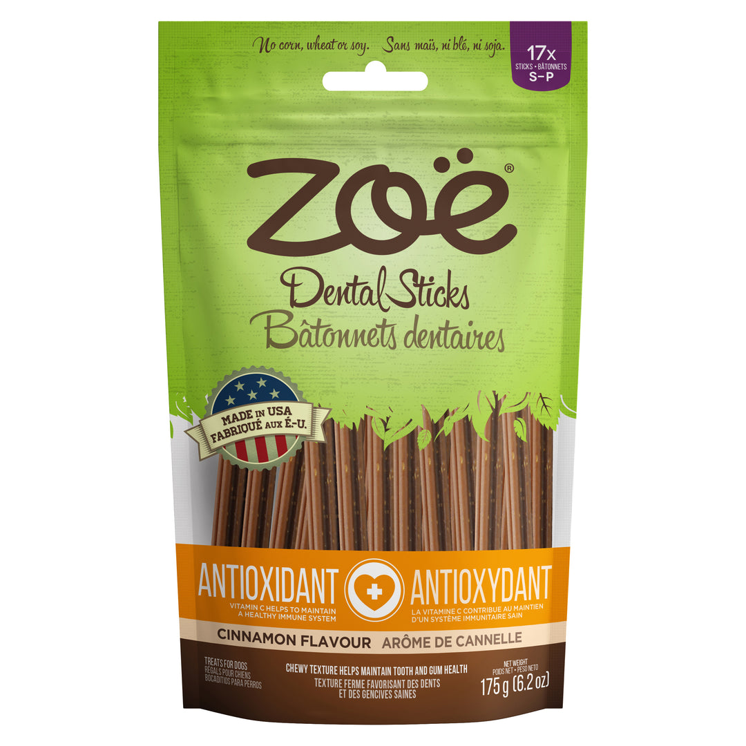 ZOE Gâteries Chien Bâtonnets Antioxydants S 175g