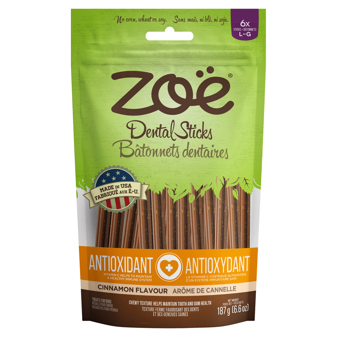 ZOE Gâteries Chien Bâtonnets Antioxydants L 187g