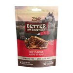 Voir l’image dans la galerie, ZOE BETTER THAN RAWHIDE Gâteries Chien Boeuf Barbecue 160g
