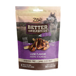 Voir l’image dans la galerie, ZOE BETTER THAN RAWHIDE Gâteries Chien Agneau Barbecue 160g
