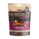 Voir l’image dans la galerie, ZOE BETTER THAN RAWHIDE Gâteries Chien Porc Barbecue 160g
