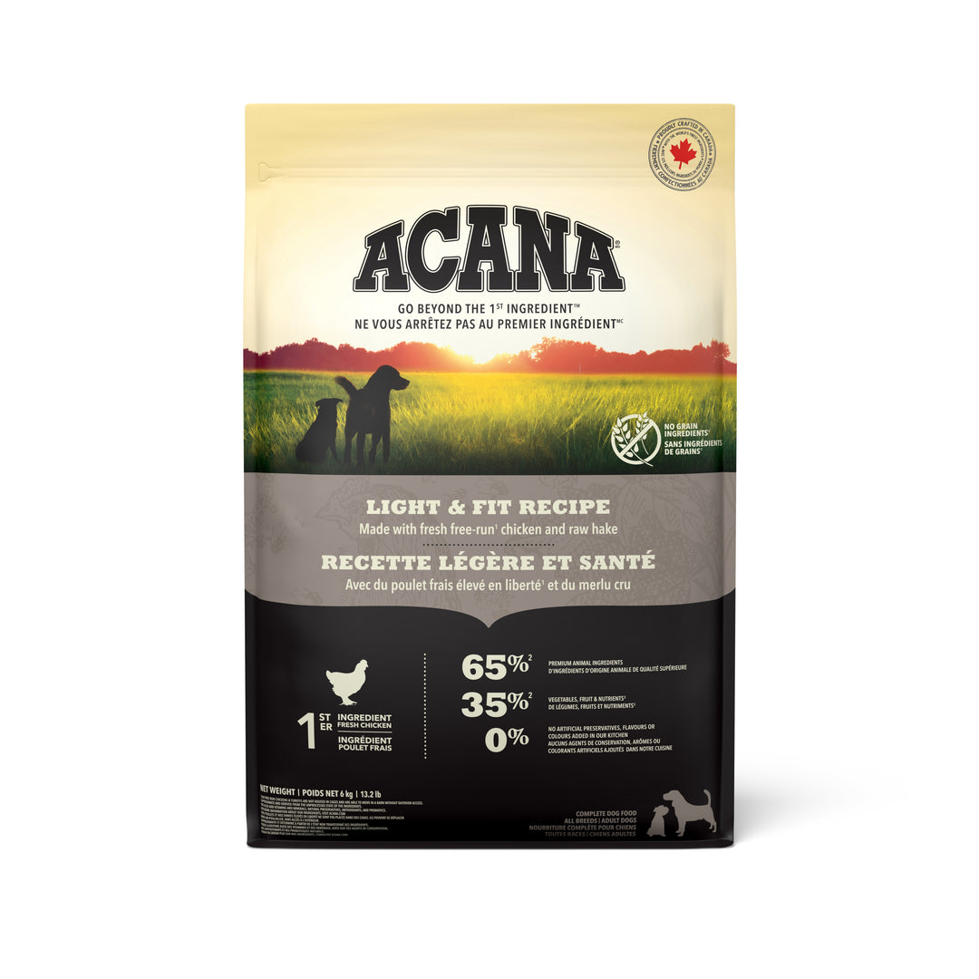 ACANA Chien Recette Légère et santé CA 6 kg