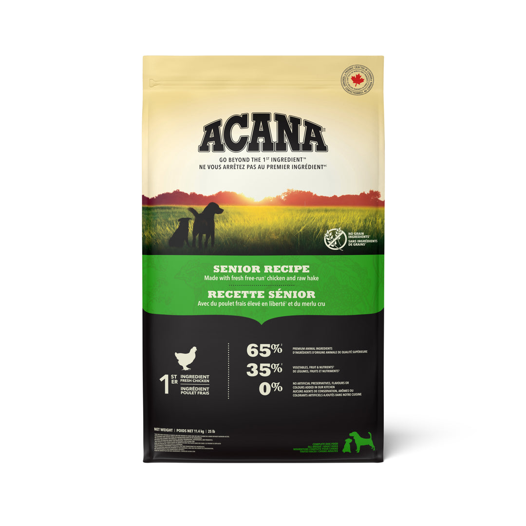 ACANA Chien Recette sénior CA 11,4 kg