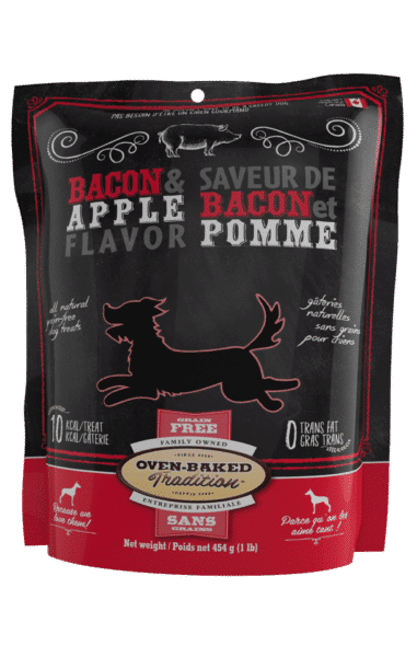 OBT Gâteries Chien Biscuits Bacon & Pommes SG 454g