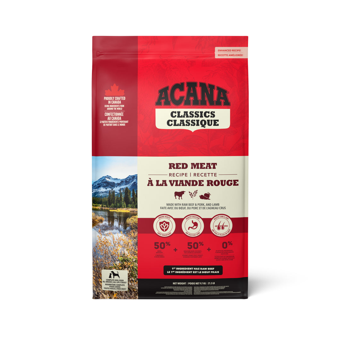 ACANA Classique Recette à la viande rouge 9,7 kg