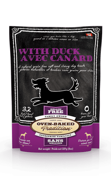 OBT Gâteries Chien Tendres au Canard SG 227g